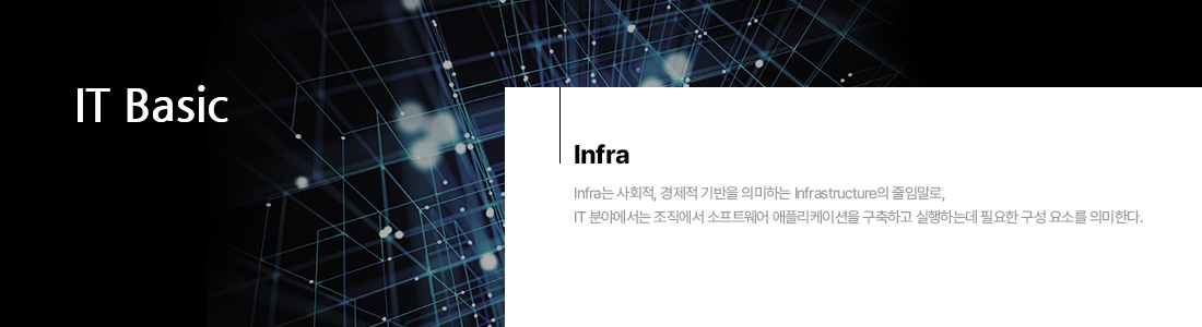 인프라(Infra) 기초